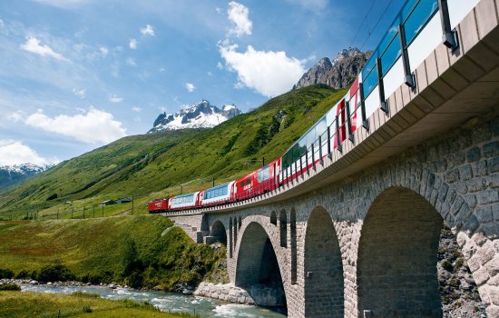 Journey On A Glacier Express