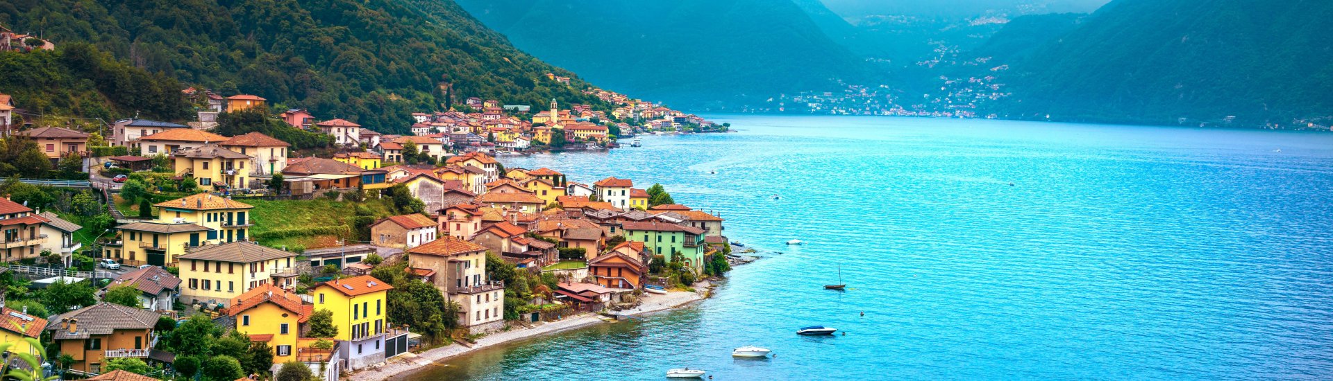 rail routes in Italy - Lake Como