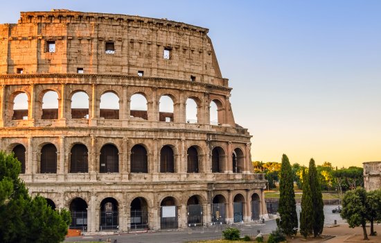 train routes through Italy - Rome