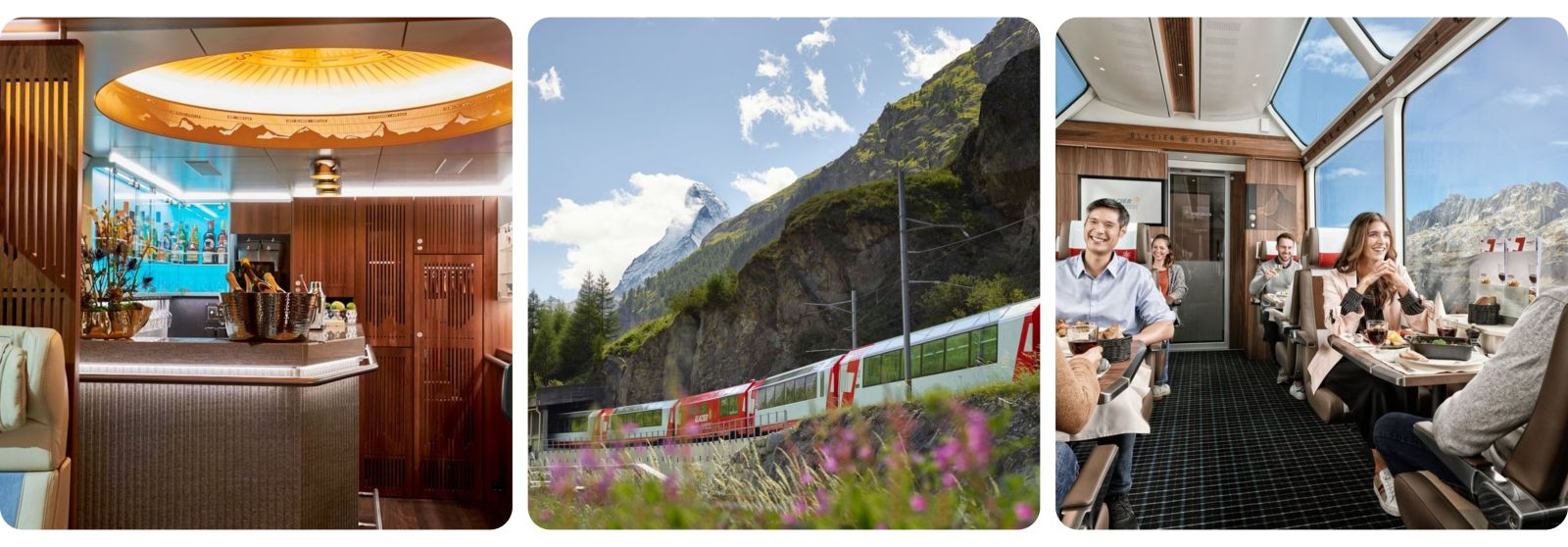 Luxury rail travel Europe - Inside the Glacier Express Execellence Class