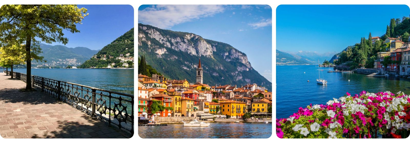Northern Italy by train - Lake Como