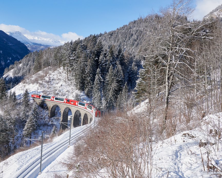 Glacier Express Snow