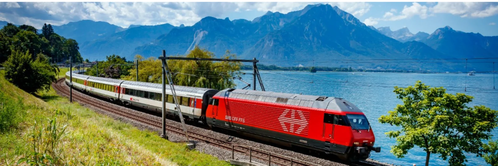 Inside the Glacier Express train