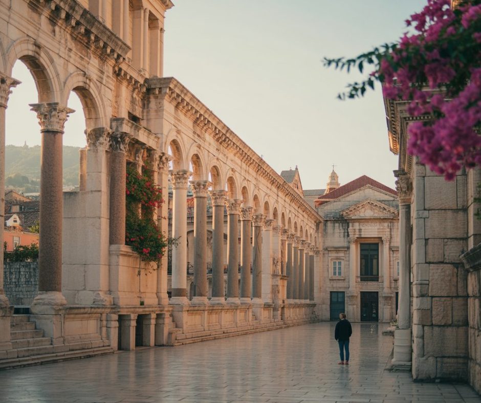 Explore the Palace's limestone structures while on one of our croatia rail package holidays.